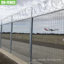 358 Precio de la valla contra el aeropuerto de metal anti -escalas cortadas